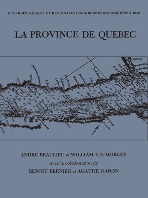 cover image of Le province de Quebec